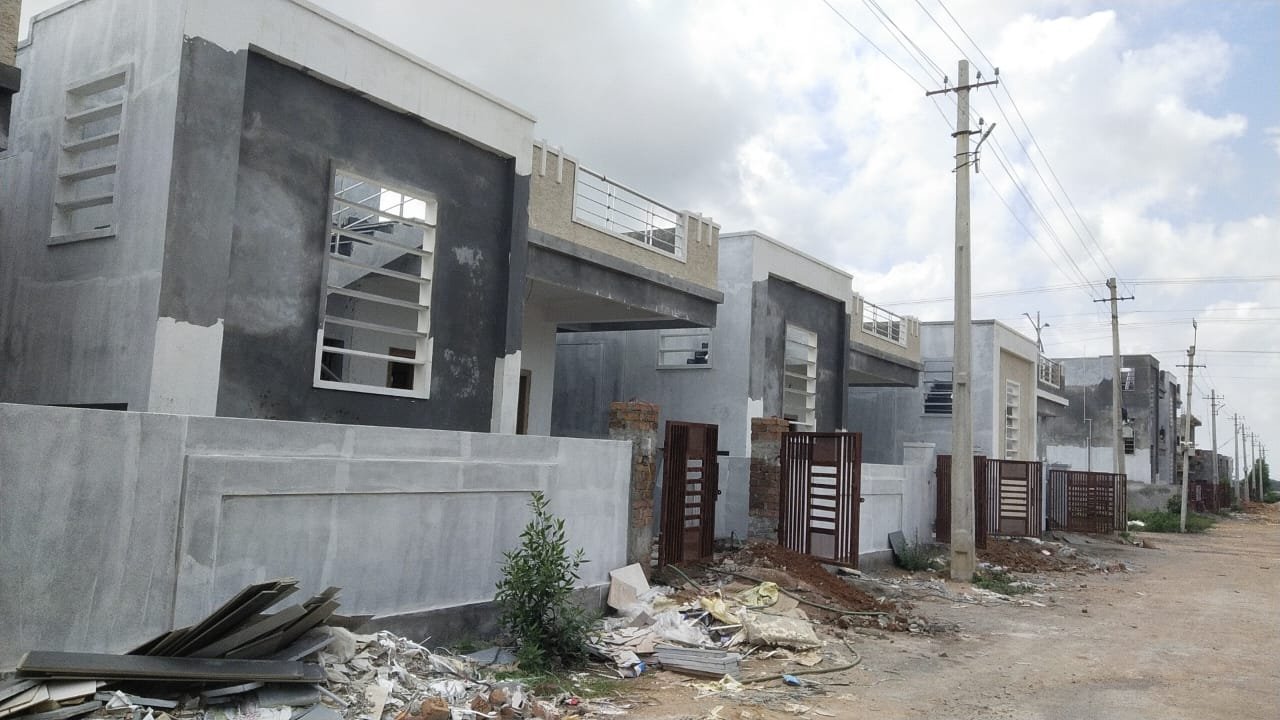 A home and its surroundings